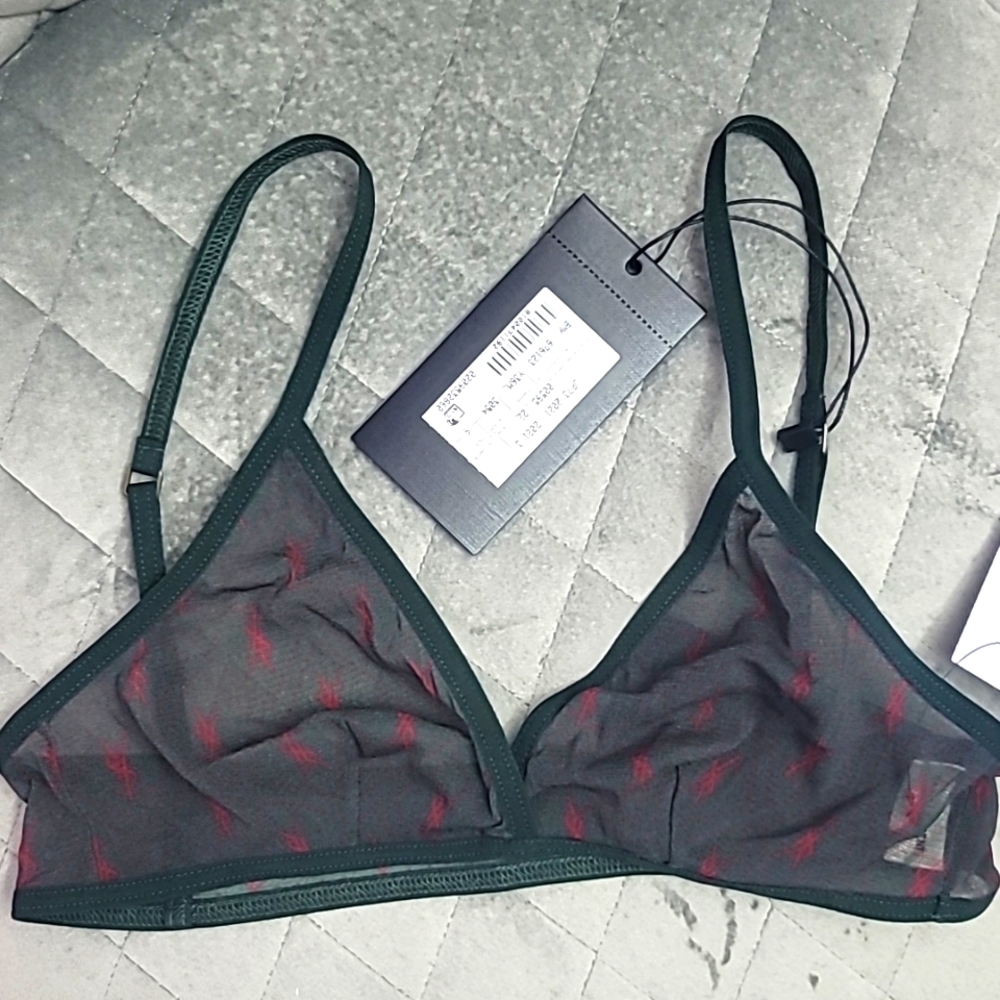 Ysl Logo Bralette brand new with tag
